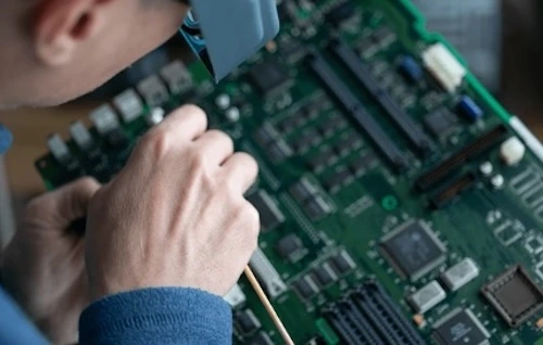 Inspektion kretskort, sidan tillverkare